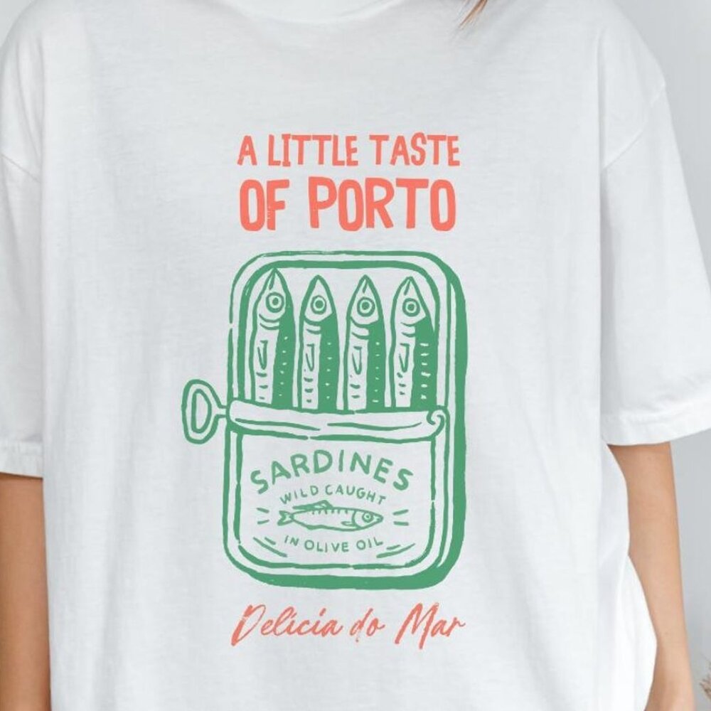 A Little Taste of Porto Shirt, Portugal Souvenir Tee